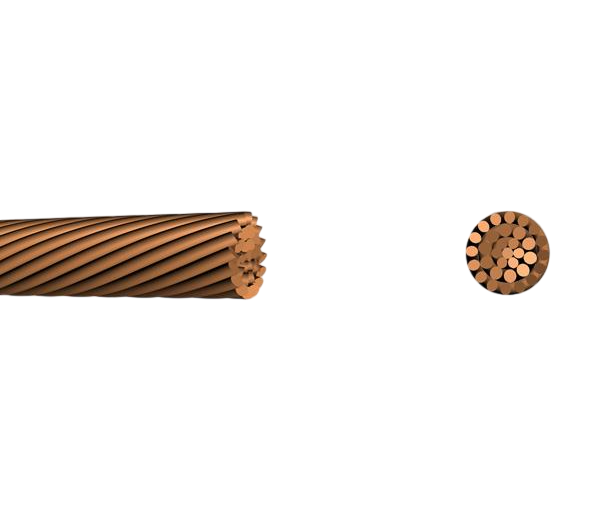 Havai Hatlar için Örgülü Bakır İletken