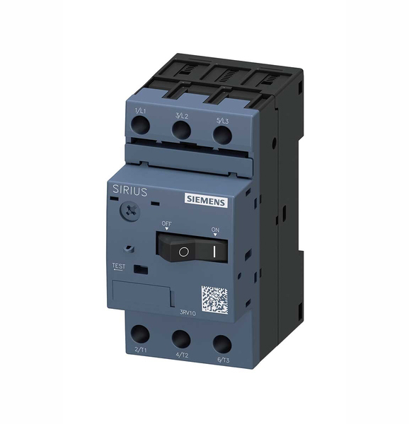 Siemens 3RV1011-1AA10 100kA S00 1.1-1.6A Motor Koruma Şalteri