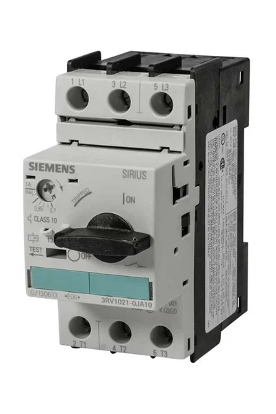Siemens 3RV1021-0JA10 0.7-1A S0 Motor Koruma Şalteri